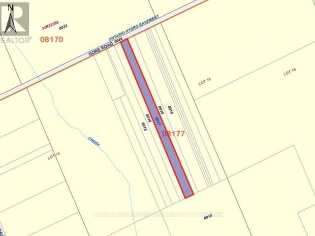PT LT 3 GORE ROAD Thames Centre Ontario, N0L 1G4 - Vacant Land For Sale