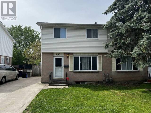 847 JALNA BOULEVARD London Ontario, N6E 2S2 - 4 Bedrooms Home For Sale