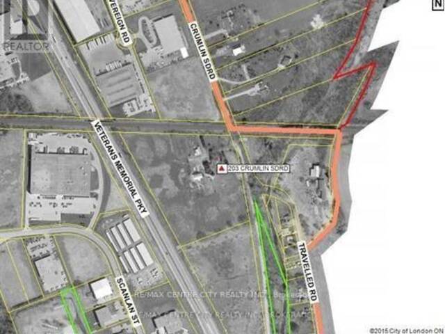 203 CRUMLIN ROAD London Ontario, N6M 1C5 - Vacant Land For Sale