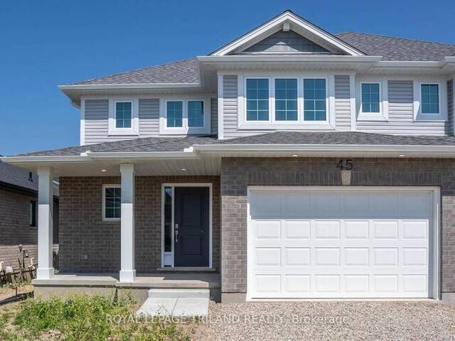 45 HARROW LANE St. Thomas Ontario, N5R 0P3 - 3 Bedrooms Home For Sale