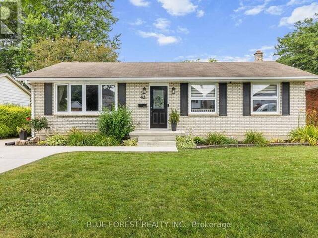 42 DUNWICH DRIVE St. Thomas Ontario, N5R 4T9 - 3 Bedrooms Home For Sale