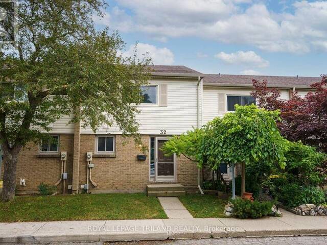32 - 1600 CULVER DRIVE London Ontario, N5V 3H5 - 3 Bedrooms Condo For Sale