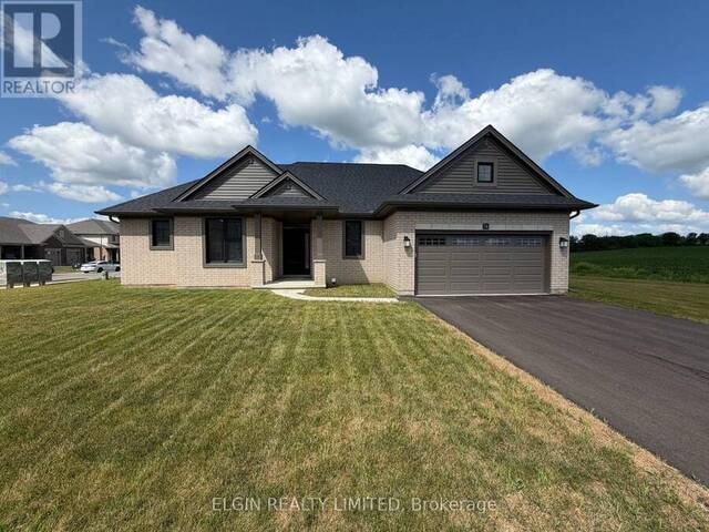 74 BRAUN AVENUE Tillsonburg Ontario, N4G 0K4 - 2 Bedrooms Home For Sale