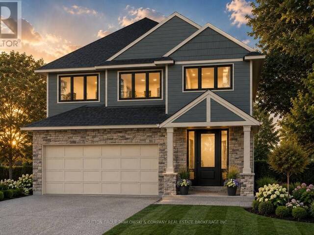 LOT #102 - 52 ALLISTER DRIVE Komoka Ontario, N0L 1R0 - 4 Bedrooms Home For Sale