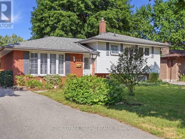 1175 LANCASTER STREET London Ontario, N5V 2L4 - 3 Bedrooms Home For Sale