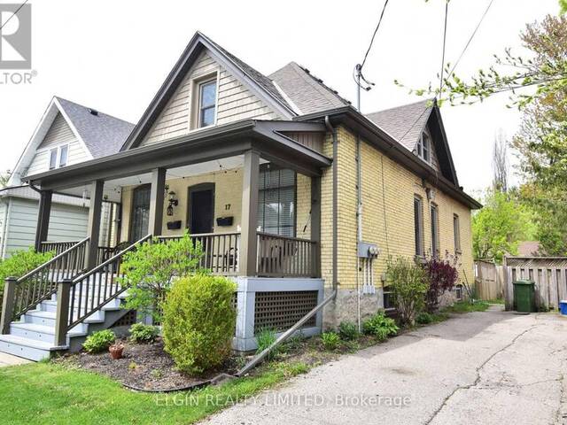17 PRINCE ALBERT STREET St. Thomas Ontario, N5R 1Z7 - Multi-family Home For Sale