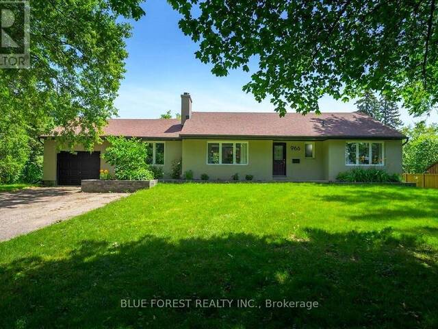 966 GLENBANNER ROAD London Ontario, N6E 1N2 - 5 Bedrooms Home For Sale