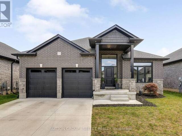 77 - 383 DAVENTRY WAY Komoka Ontario, N0L 1R0 - 5 Bedrooms Condo For Sale