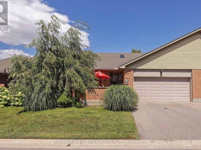 40 - 2 CADEAU TERRACE London Ontario, N6K 4G4 - 3 Bedrooms Condo For Sale