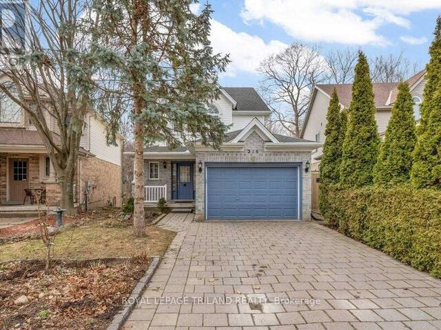 215 ROSSMORE COURT London Ontario, N6C 6B7 - 5 Bedrooms Home For Sale
