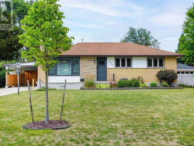 926 EAGLE CRESCENT London Ontario, N5Z 3H7 - 3 Bedrooms Home For Sale