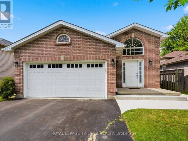 74 KENNEDY PLACE London Ontario, N5V 4W1 - 4 Bedrooms Home For Sale