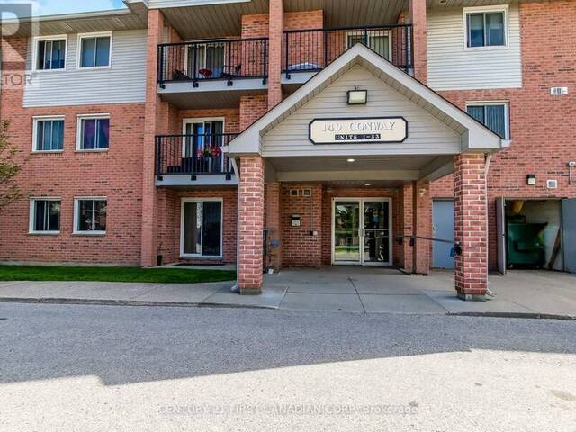 6 - 140 CONWAY DRIVE London Ontario, N6E 3N2 - 1 Bedroom Condo For Sale