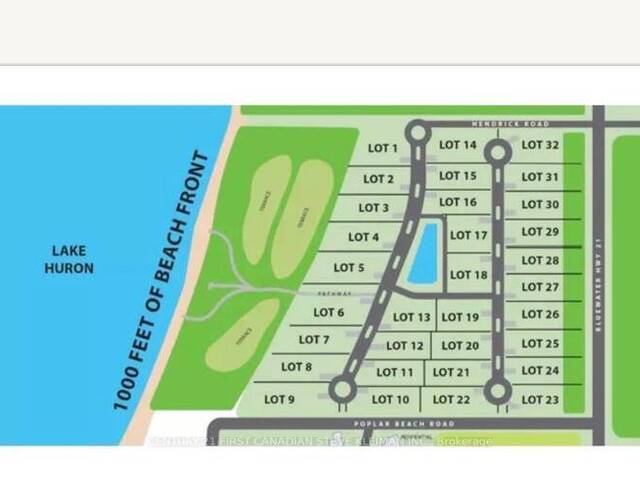 24 - 24071 HENDRICK ROAD Bluewater Ontario, N0M 1N0 - Vacant Land For Sale