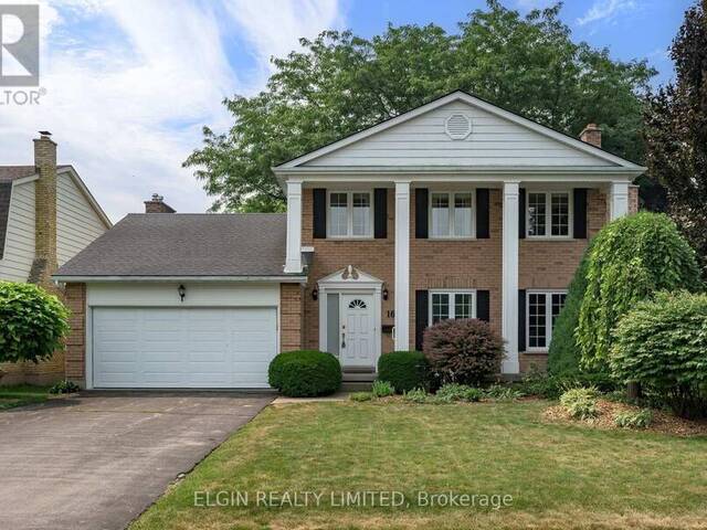 16 MASSEY DRIVE St. Thomas Ontario, N5R 5M6 - 3 Bedrooms Home For Sale