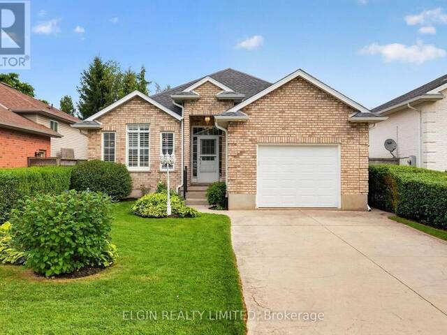 17 STEEPLECHASE COURT St. Thomas Ontario, N5R 6H5 - 3 Bedrooms Home For Sale