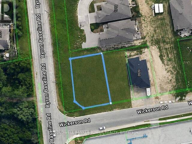 2008 WICKERSON ROAD London Ontario, N6K 5C4 - Vacant Land For Sale