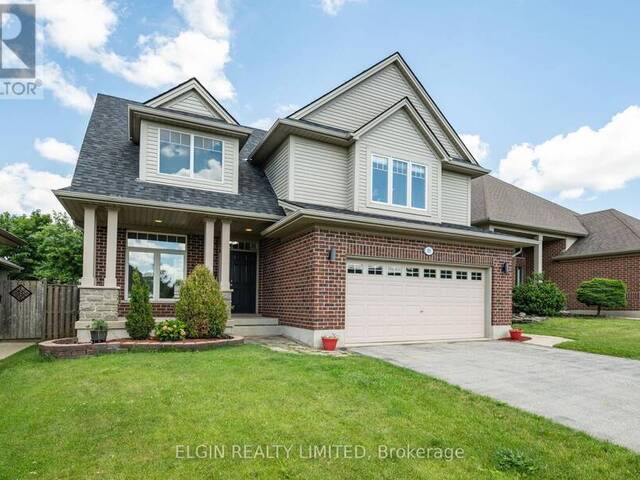 11 KENSINGTON COURT St. Thomas Ontario, N5R 0A3 - 3 Bedrooms Home For Sale