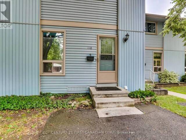 110 MONMORE ROAD London Ontario, N6G 3B3 - 3 Bedrooms Condo For Sale