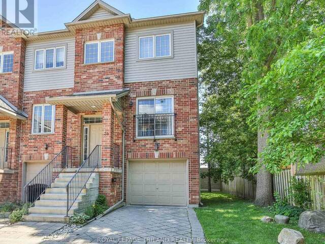 26 - 624 WILLIAM STREET London Ontario, N6B 3G2 - 3 Bedrooms Condo For Sale