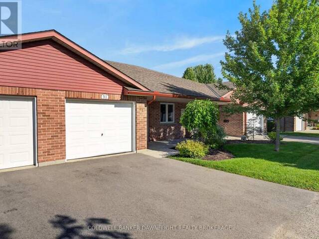 51 - 300 JOHNT STREET S Stratford Ontario, N5A 7V5 - 2 Bedrooms Home For Sale