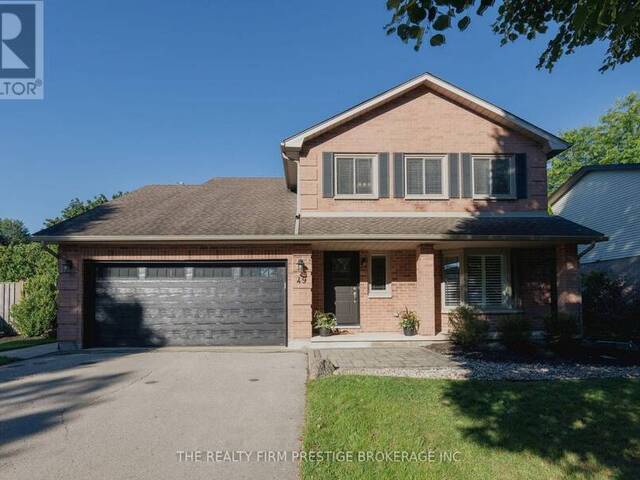49 WHISPERWOOD CRESCENT London Ontario, N6K 3Y9 - 4 Bedrooms Home For Sale