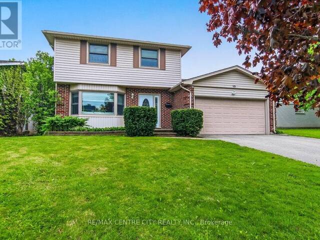 10 RUNNYMEDE CRESCENT London Ontario, N6G 1Z8 - 4 Bedrooms Home For Sale