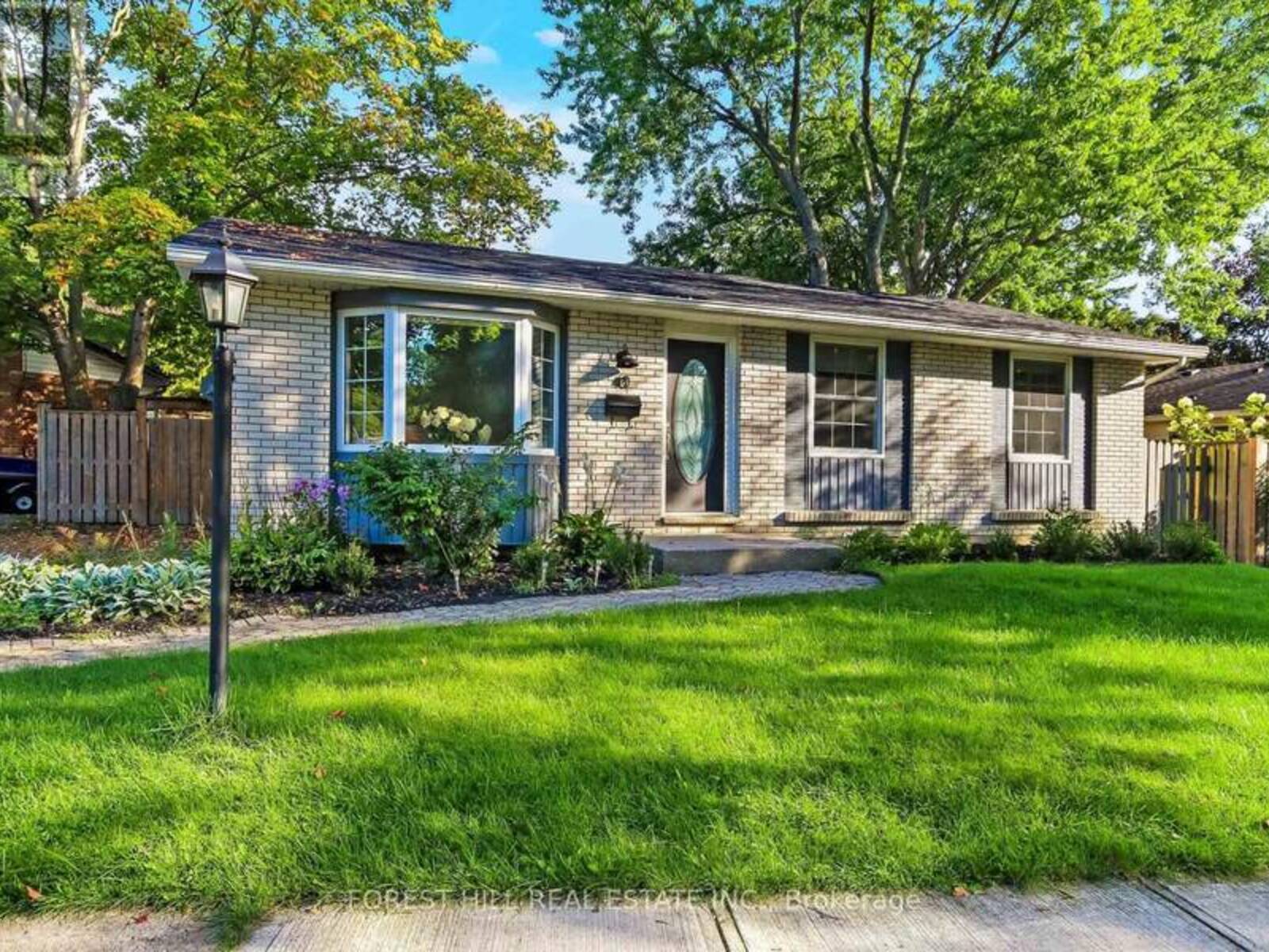 40 KILLARNEY ROAD, London, Ontario N5X 2A7