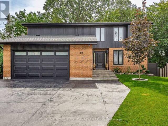 28 LINDBROOK COURT London Ontario, N5X 2L3 - 5 Bedrooms Home For Sale