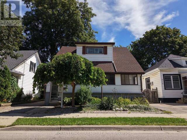208 EDWARD STREET London Ontario, N6C 3J2 - 3 Bedrooms Home For Sale