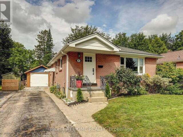 42 GRAHAM CRESCENT London Ontario, N5W 4L8 - 3 Bedrooms Home For Sale