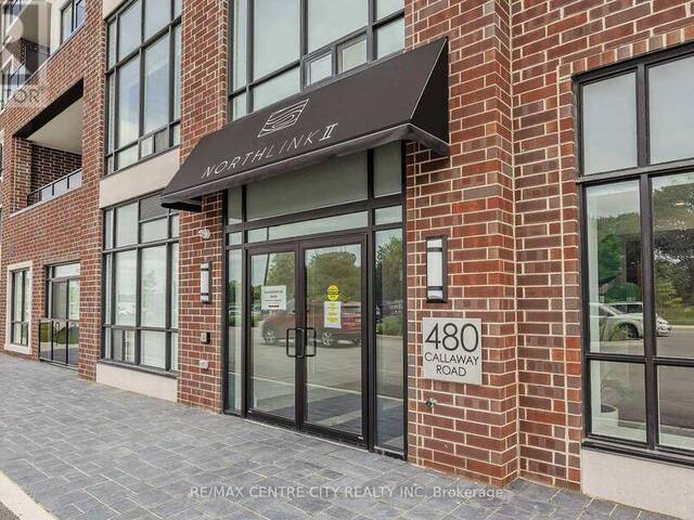 414 - 480 CALLAWAY ROAD London Ontario, N6G 0Z3 - 2 Bedrooms Condo For Sale