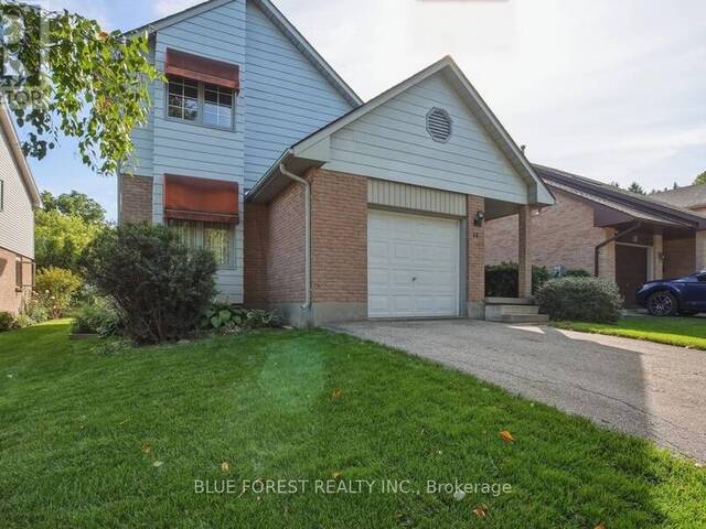 14 DUNDEE PLACE London Ontario, N6C 5E6 - 3 Bedrooms Home For Sale