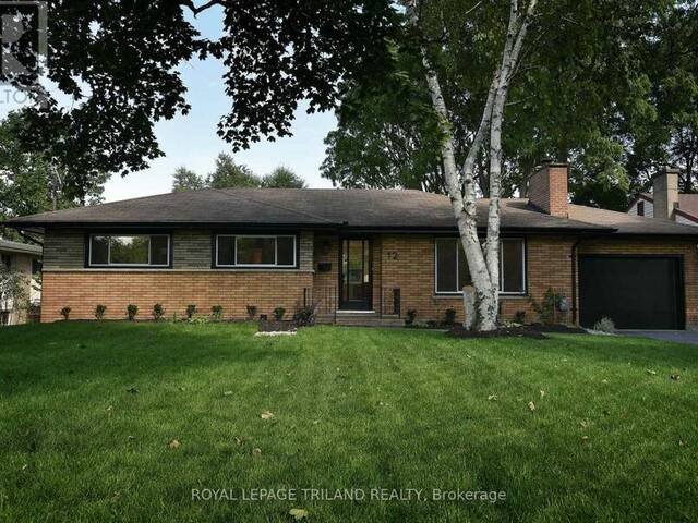 12 MOUNTSFIELD DRIVE London Ontario, N6C 2S5 - 4 Bedrooms Home For Sale