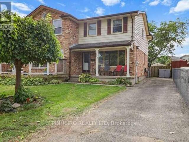 122 GARLAND LANE London Ontario, N5V 3K8 - 3 Bedrooms Home For Sale