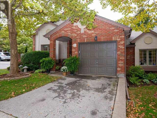 5 - 1100 BYRON BASELINE ROAD London Ontario, N6K 4M3 - 3 Bedrooms Condo For Sale