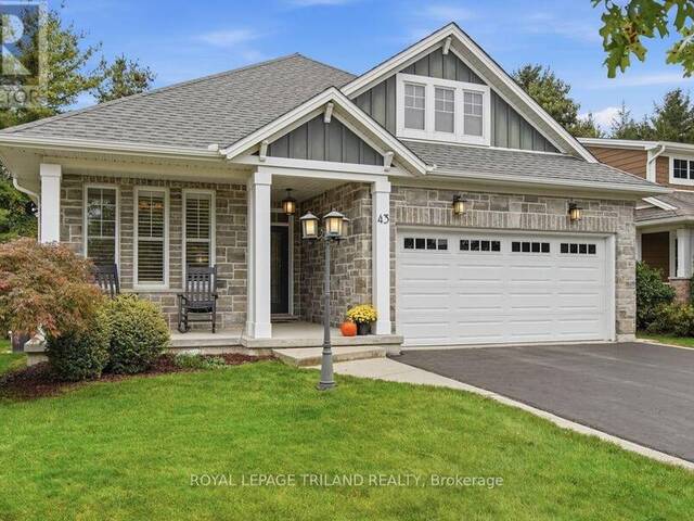 43 HICKORY LANE St. Thomas Ontario, N5R 6K9 - 4 Bedrooms Home For Sale
