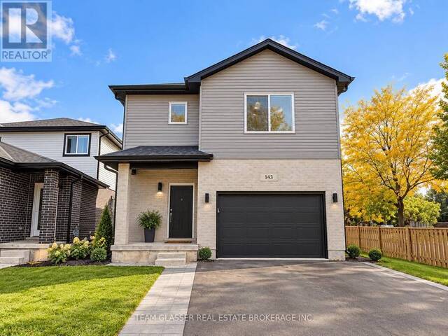 143 MARCONI COURT London Ontario, N5V 0C9 - Property For Sale