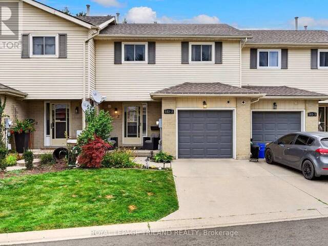2 - 183 FERGUSON DRIVE Woodstock Ontario, N4V 1A5 - 3 Bedrooms Condo For Sale