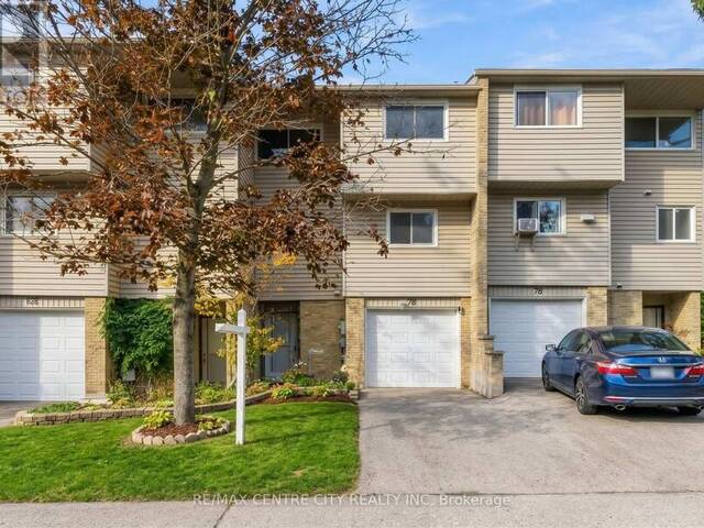 78 - 159 SANDRINGHAM CRESCENT London Ontario, N6C 5A9 - 3 Bedrooms Condo For Sale