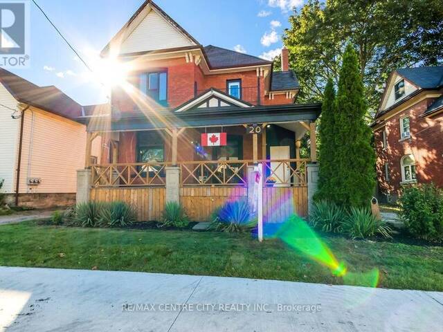 20 ALMA STREET St. Thomas Ontario, N5P 3A8 - 3 Bedrooms Home For Sale