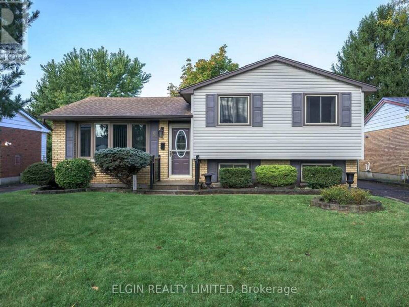 6 ALDBOROUGH AVENUE, St. Thomas, Ontario N5R 5M2