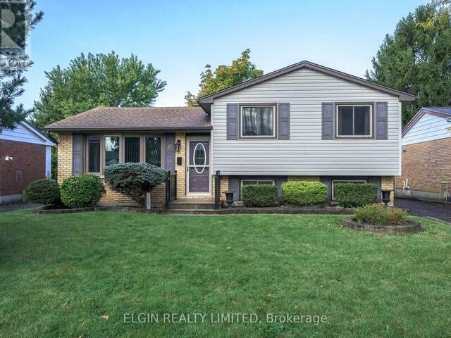 6 ALDBOROUGH AVENUE St. Thomas Ontario, N5R 5M2 - 3 Bedrooms Home For Sale