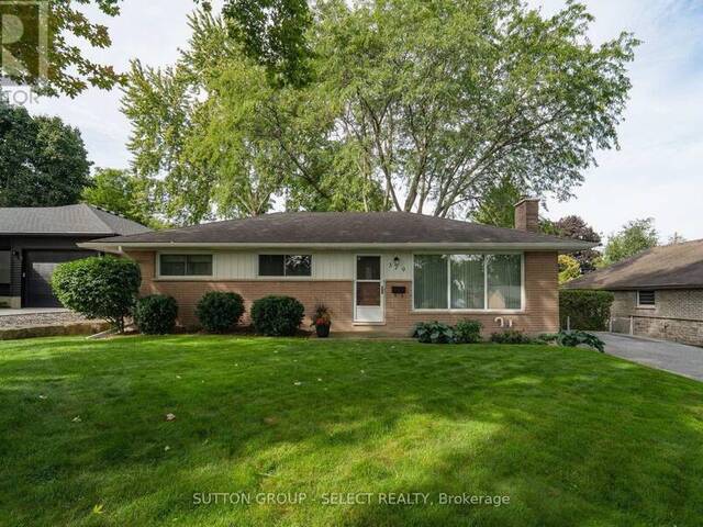379 WILLARD CRESCENT London Ontario, N6K 2H8 - 3 Bedrooms Home For Sale