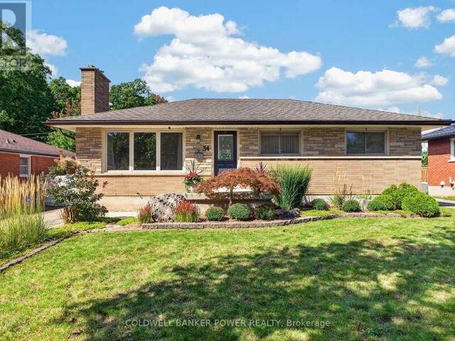 34 ALGONQUIN CRESCENT London Ontario, N5W 1N4 - 4 Bedrooms Home For Sale