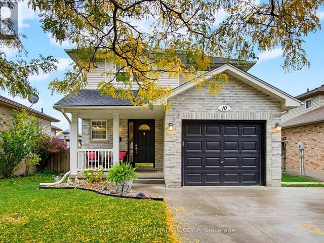 10 EXMOUTH DRIVE London Ontario, N5V 4V1 - 3 Bedrooms Home For Sale