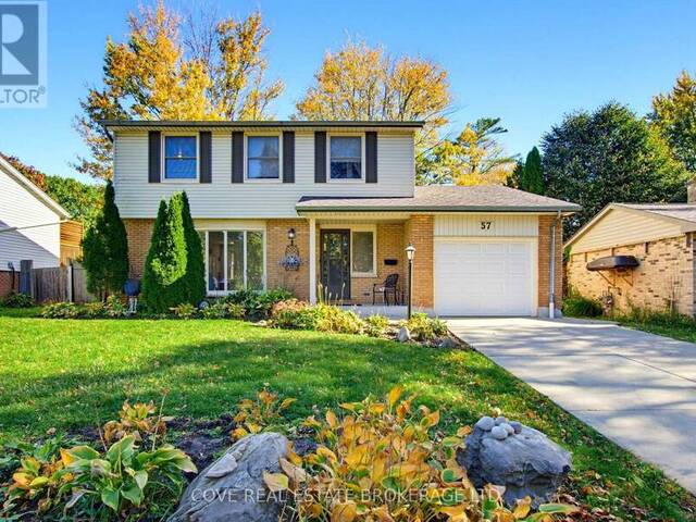 57 LLOYD MANOR CRESCENT London Ontario, N6H 3Z4 - 4 Bedrooms Home For Sale