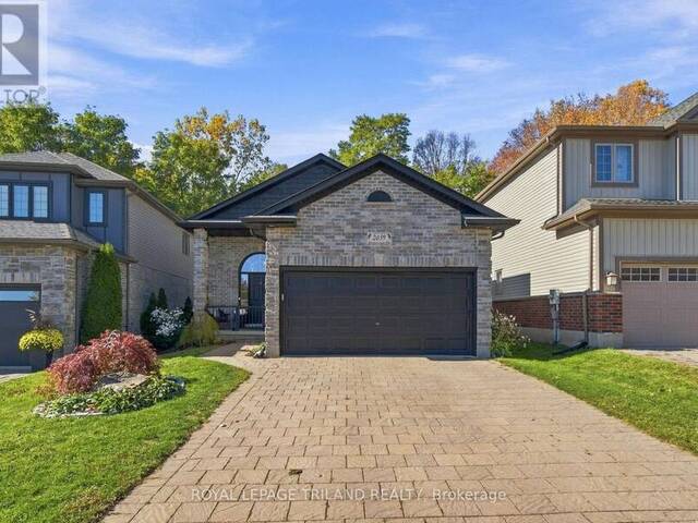 2039 SPRINGRIDGE DRIVE London Ontario, N5X 0H1 - 4 Bedrooms Home For Sale
