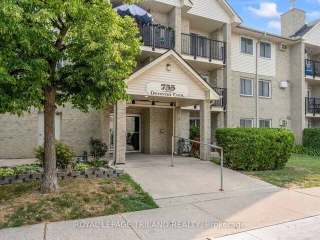 116 - 735 DEVERON CRESCENT London Ontario, N5Z 4X8 - 2 Bedrooms Condo For Sale