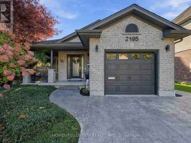 2195 THORNICROFT CRESCENT E London Ontario, N6P 1T7 - 3 Bedrooms Home For Sale